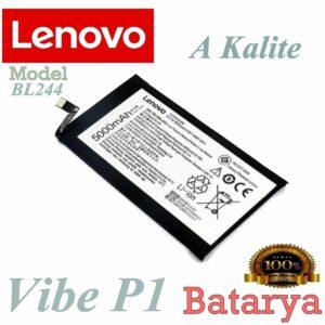Lenovo Vibe P1 Batarya Pil BL244 A Kalite Yeni Üretim