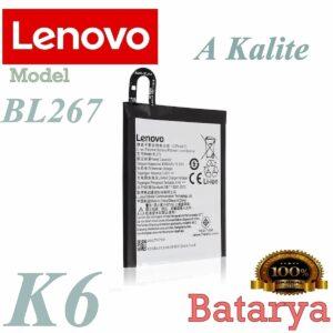 Lenovo K6 Batarya BL267 model Uyumlu A Kalite Yeni Üretim