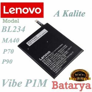 Lenovo Vibe P1M Batarya BL234 model MA40 P70 P90 Uyumlu A Kalite Yeni Üretim