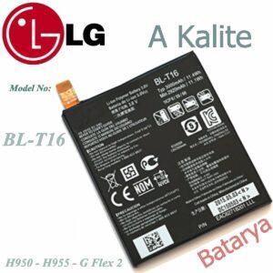 LG BL-T16 Batarya H950 - H955 - G Flex 2 Batarya A Kalite