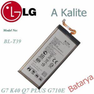 LG BL-T39 Batarya G7 K40 Q7 PLUS Q7 G710E Batarya A Kalite