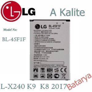 LG BL-45F1F K9 K8 2017 Batarya L-X240 Uyumlu Garantili pil