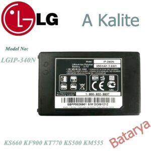 LGIP-340N KS660 KF900 KT770 KS500 KM555 Batarya