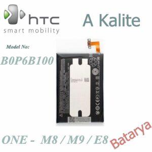 HTC M8, HTC ONE Batarya M9 E8 B0P6B100 A Kalite Batarya