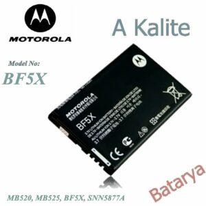 Motorola BF5X Batarya MB520 MB525 SNN5877A A Kalite Batarya
