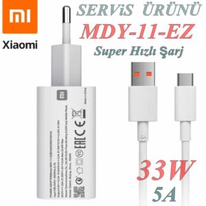Xioami mdy-11-ez 33w 5A Hızlı Sarj Seti MDY-11-EZ Vakumlu Ambalajında