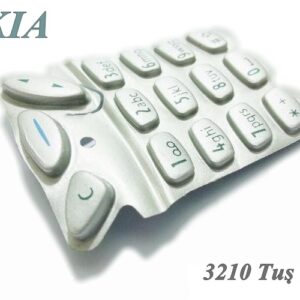 Nokia 3210 Tuş Takımı - Sıfır - A Kalite Plastik Tuş Takımı
