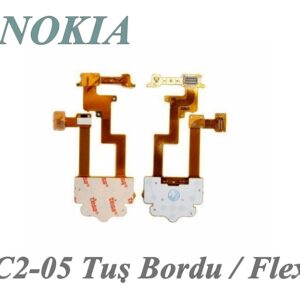 Nokia C2-05 Orjinal Kalite Ekran Film LCD Filmi Tuş Bordu Film
