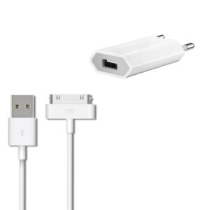 iPhone 4 - 4s / iPad 1-2 Uyumlu şarj Cihazı Set