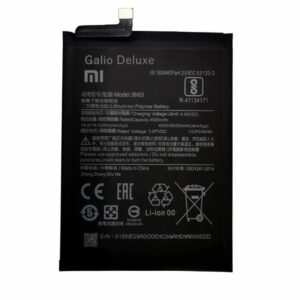 Xioami Mi Redmi Note 9 Note 9 Pro Note 10 Pro Uyumlu Batarya BN53