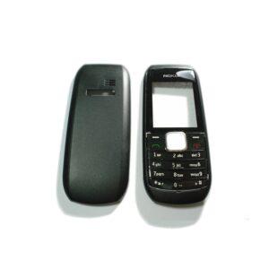 Nokia 1800 Kapak Nokia 1800 uyumlu Siyah Renk Ön Kapak Arka Kapak Tuş Takımı