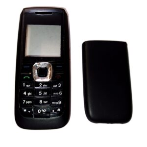 Nokia 2610 Kapak Nokia 2610 uyumlu Siyah Renk Ön Kapak Arka Kapak Tuş Takımı