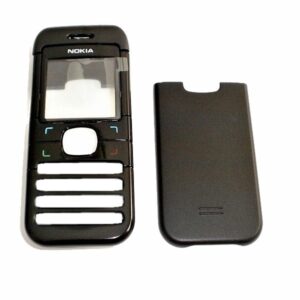 Nokia 6030 Kapak Nokia 6030 uyumlu Siyah ön Kapak Arka Kapak Tuş Takımsız