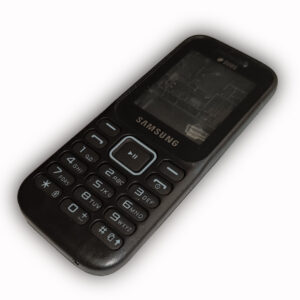 Samsung B310 Kasa Kapak Tuş Takımı B310 Uyumlu Siyah Renk Orta Kasa Ön Kapak Arka Kapak Tuş Takımı