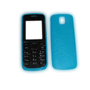 Nokia 113 Kapak Nokia 113 uyumlu Mavi Kapak ön Kapak Arka Kapak Tuş Takımı