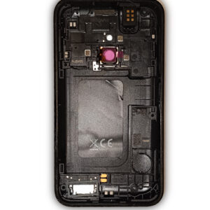 Nokia Lumia 620 Arka Kapak Nokia uyumlu Lumia 620 Siyah Arka Kapak Yan Tuş Takımı Anten Buzzer Hoparlör