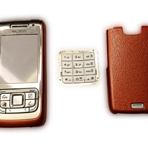 Nokia E65 Kapak Nokia E65 uyumlu Bordo ön Kapak Arka Kapak Tuş Takımı