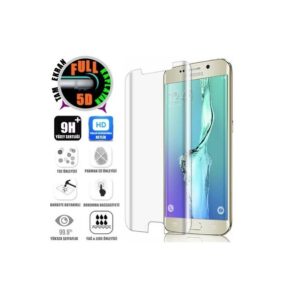Samsung Galaxy S6 Edge Plus Ekran Koruyucu 5d Kırılmaz Cam Tam Kapatan Kaplayan Şeffaf