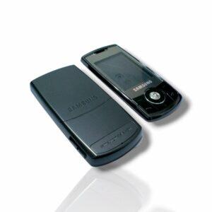 Samsung C3310 Kasa Samsung Galaxy C3310 Uyumlu Siyah Renk Orta Kasa Ön Arka Kapak Tuş Takımı