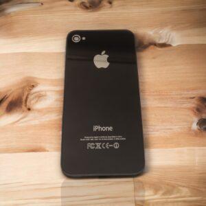 iPhone 4S A1387 Siyah Arka Kapak iPhone 4S uyumlu Siyah Arka Kapak