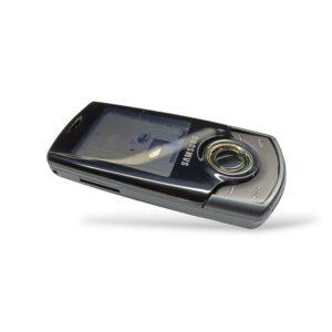 Samsung S3100 Kasa Samsung Galaxy S3100 Uyumlu Siyah Renk Orta Kasa Ön Arka Kapak Tuş Takımı