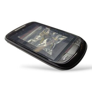 Samsung S3850 Kasa Samsung S3850 Corby 2 Uyumlu Siyah Renk Orta Kasa Ön Arka Kapak Tuş Takımı