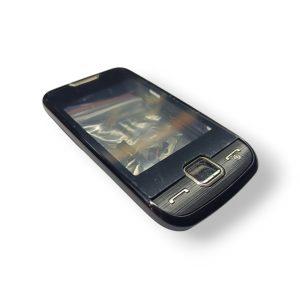 Samsung S5600 Kasa Samsung Galaxy S5600 Uyumlu Siyah Renk Orta Kasa Ön Arka Kapak Tuş Takımı
