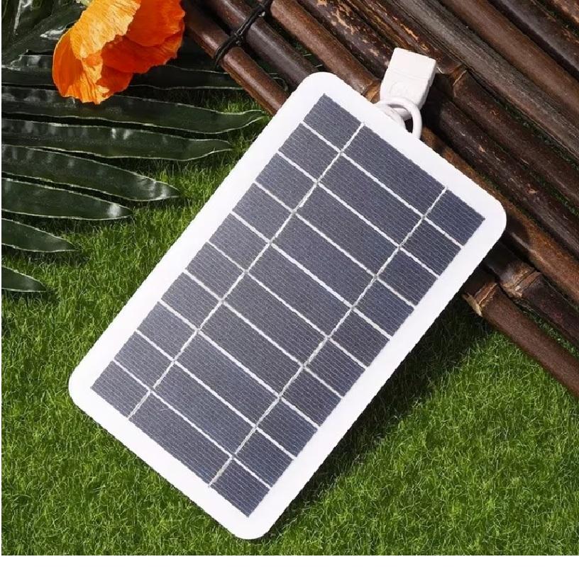 Güneş Paneli 5V 1400 mAh USB Çıkışlı Kamp Hücreleri Solar Şarj Cihazı Telefon - Tablet ve Type-C - Görsel 2