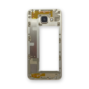 Samsung A310 Kasa Samsung Galaxy A3 2016 Gri Renk Orta Kasa Çıtalı on off Ses tuş bordu buzzer hoparlör Kamera Lens