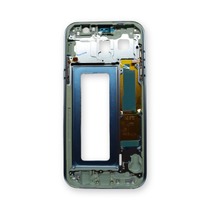 Samsung A720 Kasa Samsung Galaxy A7 2017 Mavi Renk Orta Kasa Çıtalı on off Ses tuş bordu