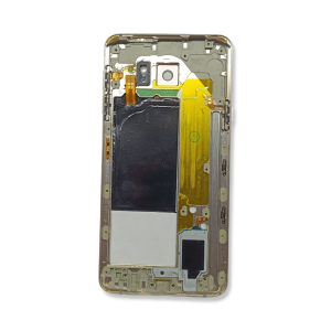 Samsung N920 Kasa Samsung Galaxy Note 5 Gold Renk Orta Kasa Çıtalı on off Ses tuş bordu Kamera Lensi