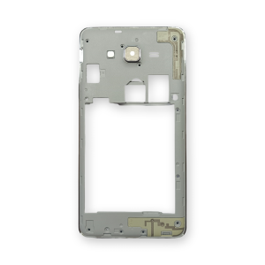 Samsung ON7 Kasa Samsung Galaxy On7 Gri Renk SM-G600 Orta Kasa Çıtalı on off Ses Plastik Kamera Lensi
