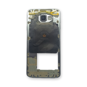 Samsung A710 Kasa Samsung Galaxy A7 2016 Silver Gri Renk Orta Kasa Çıtalı on off Ses tuş bordu buzzer hoparlör Kamera Lens